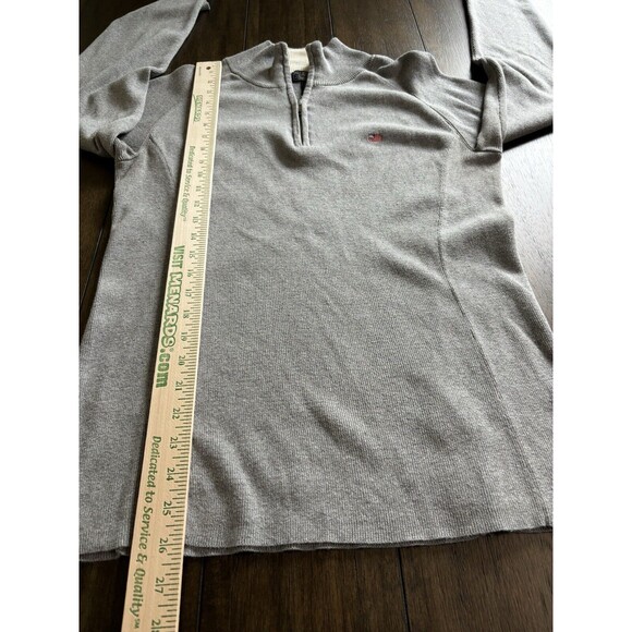 Polo Ralph Lauren Polo Jeans Co XL Pullover Sweater Quarter Zip USA Flag Logo - Picture 6 of 9